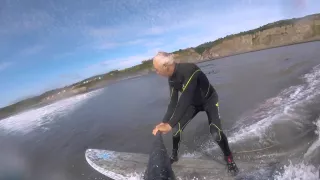 Old Men Surfing. 65 is the new 40.