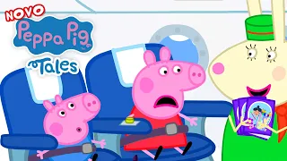 Contos da Peppa Pig 🐷 Meu Primeiro Passeio de Avião 🐷 NOVO EM FOLHA Peppa Pig Episódios