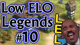 Low Elo Legends #10 Wildest Game You'll See!