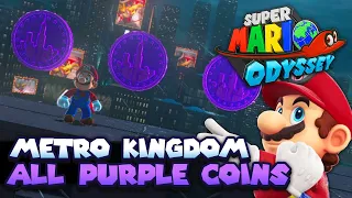 All 100 Purple Coins in Metro Kingdom Guide | Super Mario Odyssey