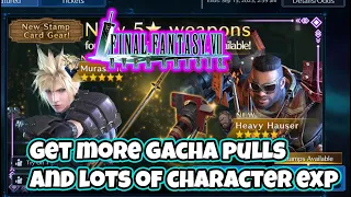 FINAL FANTASY 7 EVER CRISIS How to earn more gacha pulls and boost character exp fast