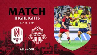 MATCH HIGHLIGHTS: Toronto FC at Nashville SC | May 15, 2024