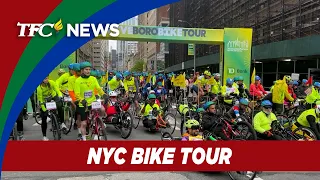 FilAms advocate for active, healthy lifestyle in joining NYC bike tour | TFC News New York, USA