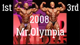 Dexter Jackson Vs Phil Heath *2008 Mr.Olympia*