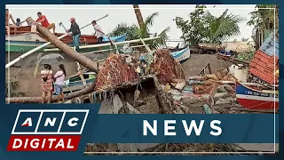 LOOK: Hundreds flee homes in Eastern Visayas due to floods | ANC