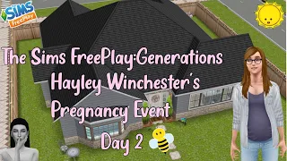 The Sims FreePlay - Hayley Winchesters Pregnancy Event Generations Series  Second Trimester: Day 2