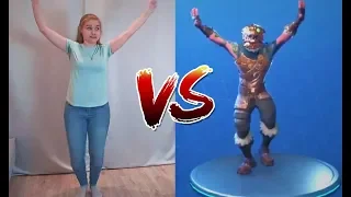 FORTNITE DANCE CHALLENGE танцевальный челлендж ! Фортнайт в  реальной жизни! (In Real Life)