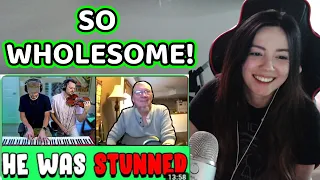 REACTION to Marcus Veltri - We Played Wholesome Song Requests on Omegle