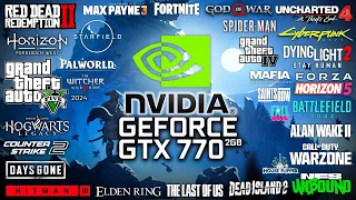 GeForce GTX 770 in 2024 - Test in 30 Games