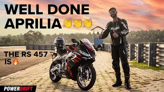 New Aprilia RS 457: The ₹4.1 lakh firecracker | PowerDrift