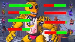 [SFM FNaF] Slasher vs Withered Melodies WITH Healthbars