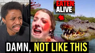 Alligator attack: Woman eaten alive by alligator in Florida, † @iyambo  @FinalAffliction