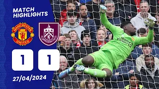 Manchester United vs Burnley (1-1) HIGHLIGHTS Extended: Antony GOAL,  Burnley Penalty Late!