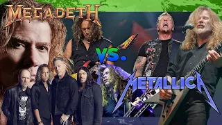 Metallica vs. Megadeth The Ultimate Showdown! Who do you Choose? Battle of the Thrash Metal Bands