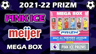 PINK ICE MEGA!! 2021-22 Panini Prizm Premier League Mega Retail Box Soccer Review