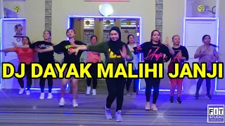 Senam Kreasi || Dj Dayak Malihi Janji || Dance tiktok viral #djdayak