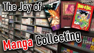 Why does is feel good to collect Manga?