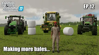 Making more bales | Carpathian Countryside Farm | Farming Simulator 22 | EP #12