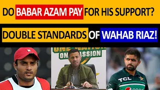 Wahab Riaz Double Standards on selection of Babar Azam as Captain | Pakistan Selection Committee