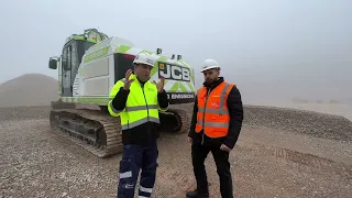 JCB's latest Hydrogen Excavator prototype with Lee Harper, Chief Engineer for Electrification