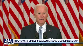 Biden stands behind decision to withdraw from Afghanistan | FOX 9 KMSP