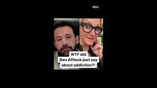 WTF did Ben Affleck just say about addiction?! | Mel Robbins #Shorts