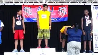 DYLAN CARTER AAU JR OLYMPICS 11 YEAR OLD SHOT PUT