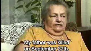 Testimony of Frida Kogan about the mass murder of the Jews from Lyady in Belarus