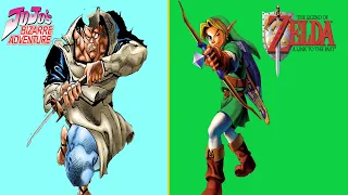 Vs Style Debuts: Tag Team Revolution Gameplay - Khan (JoJo's Bizarre Adventure) & Link (Zelda)