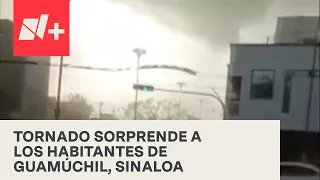 Tornado sorprende en Guamúchil, Sinaloa; hay un herido - En Punto