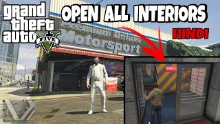 HOW TO INSTALL OPEN ALL INTERIORS | OPEN ALL INTERIORS MOD | GTA 5