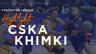 CSKA vs Khimki Highlights March, 15 | Season 2020-21