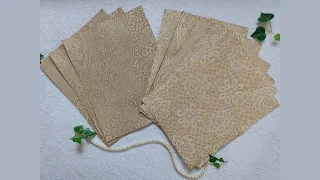 Coffee Dying "Lace" Papers