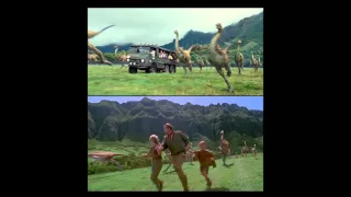 Jurassic World vs Jurassic Park Trilogy