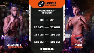 LFL 8 Full Fight: Jonathan Tokoudagba VS Tycho Brakel