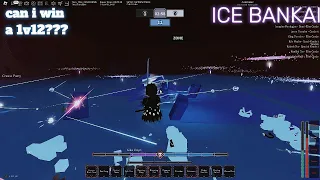 1V15 BOSS RAIDING WITH ICE BANKAI 🥶 | TYPE SOUL