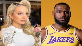 Courtside Karen "Feuds" With Lebron James