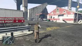 Grand Theft Auto V big forklift freak-out