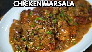 This Is My Favorite 30 Minute Meal of All Time - Chicken Marsala Recipe