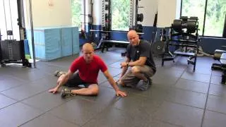 Hip Mobility:  Baseball Pitcher 90/90 Stretch