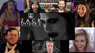 Zack Snyder's Justice League Official Trailer Reaction Mashup