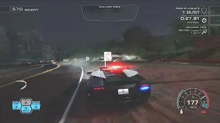 Need For Speed Hot Pursuit Remastered/Dust Storm (again) with Lamborghini Reventon