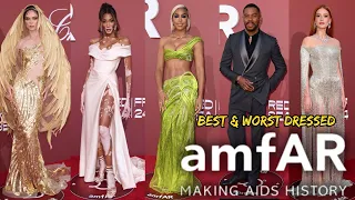 TOP 10 BEST & WORST DRESSED AT THE CANNES AMFAR GALA 2024!