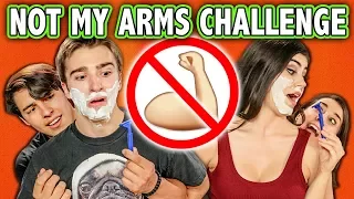 NOT MY ARMS CHALLENGE! (ft. Teens React Cast) | Challenge Chalice