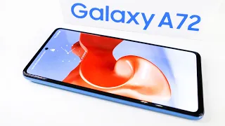 SAMSUNG GALAXY A72 - обзор, распаковка, тест камер, ЛУЧШИЙ?