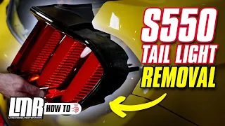 How To Remove 2015-2023 S550 Mustang Tail Lights