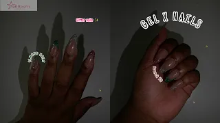 NAIL RESERVE UNBOXING VIDEO || DOING ALMOND SHAPED GEL X NAILS FOR THE FIRST TIME