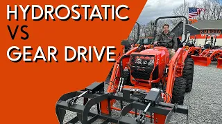 Hydrostatic vs Gear Drive Tractors