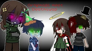 Aftons and Emily's meet their Deathswap au//Gacha fnaf