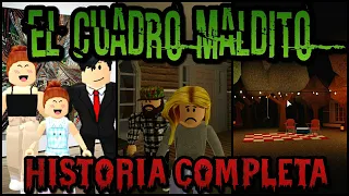 EL CUADRO película COMPLETA | HISTORIA DE TERROR BLOXBURG TANGOCHINI 🐰